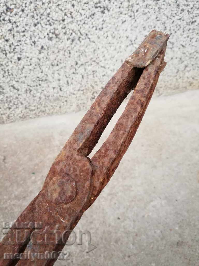 Delivery of Old forging pliers, wrought iron, tool Delivery of Old forging pliers, wrought iron, tool