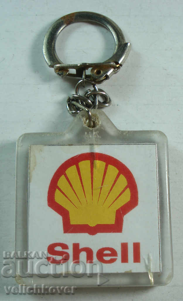 22499 Hellenic Keychain Shell Gas Station