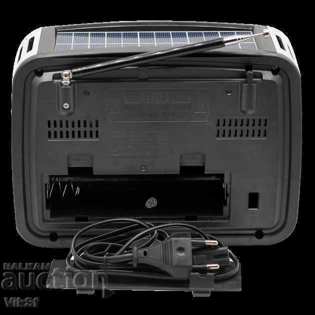 Livrarea Colon, FM + MP3 + Solar, Radio Retro - Golon RX-456S Solar