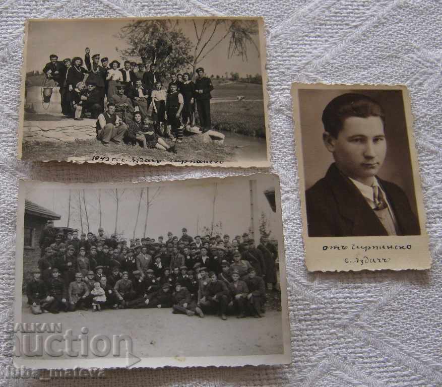 CHIRPAN S. YAZDACH STUDENȚI FAMILIE 1943 LOT 3 FOTOGRAFII