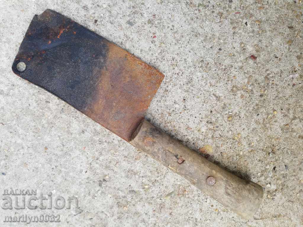 Auction Hand forged saber, blade, knife, top Auction Hand forged saber, blade, knife, top