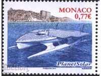 Καθαρίστε το σκάφος του πλοίου Planet Solar 2012 από το Μονακό