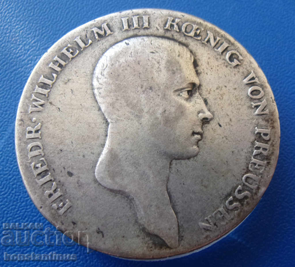 Доставка на Германия Саксония 1  Талер  1814   Rare Оригинал-Качество