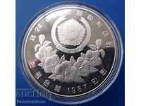 Korea 10 000 Wool 1987 Silver '925 40mm3,3,5g. UNC PROOF