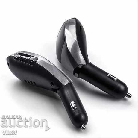 Bluetooth FM Transmitter X6 + Handhelds - MP3 Player - 5 Bluetooth FM Transmitter X6 + Handhelds - MP3 Player - 5