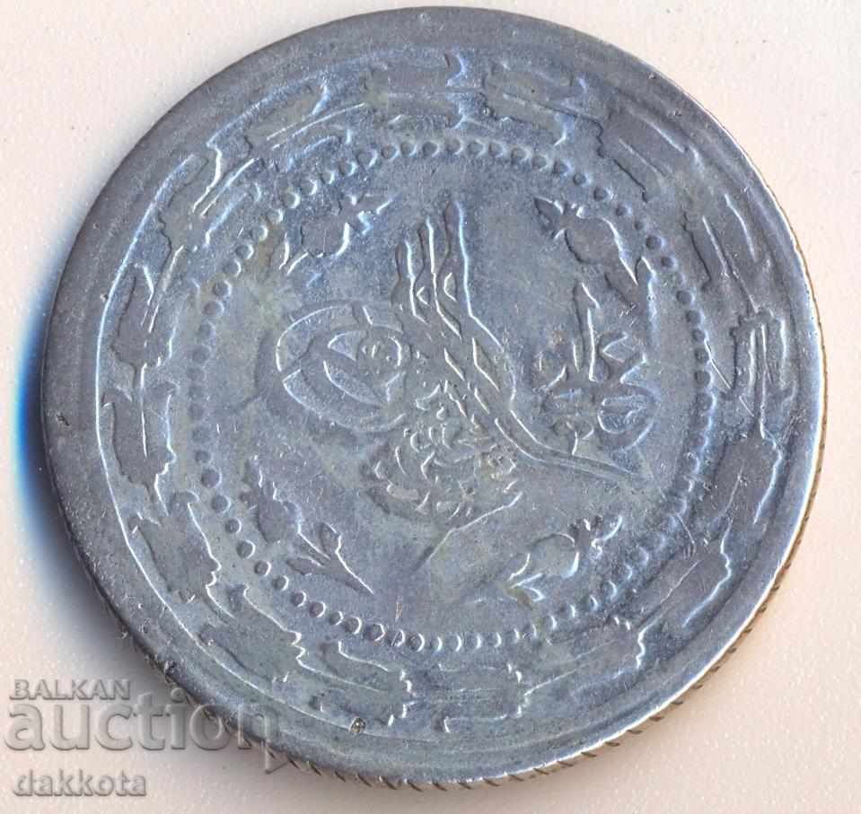Ottoman Turkey 6 kurus 1223/29 = 1836 g, 11.85, unverified with price 30.00 BGN | € 15.34