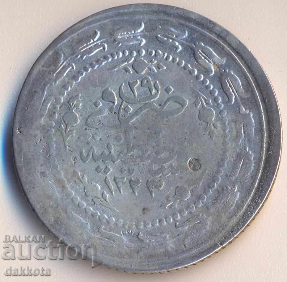 Османска Турция 6 куруша 1223/29=1836 г, гр.11,85, непробита