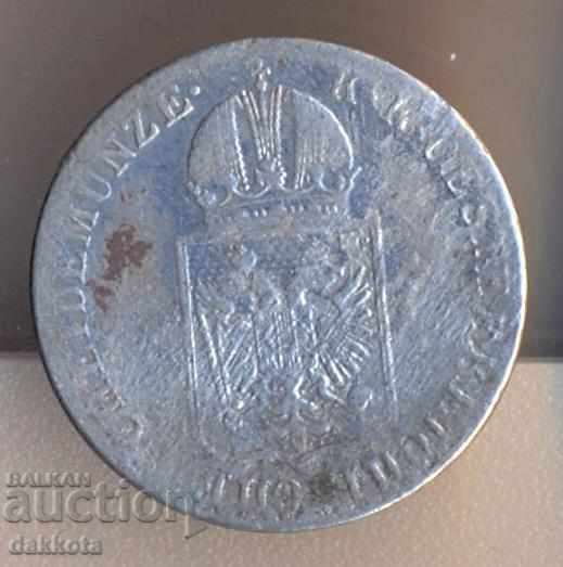 Austria 6 kreĭtseri 1849, a cu preț € 5.00 | 9.78 BGN