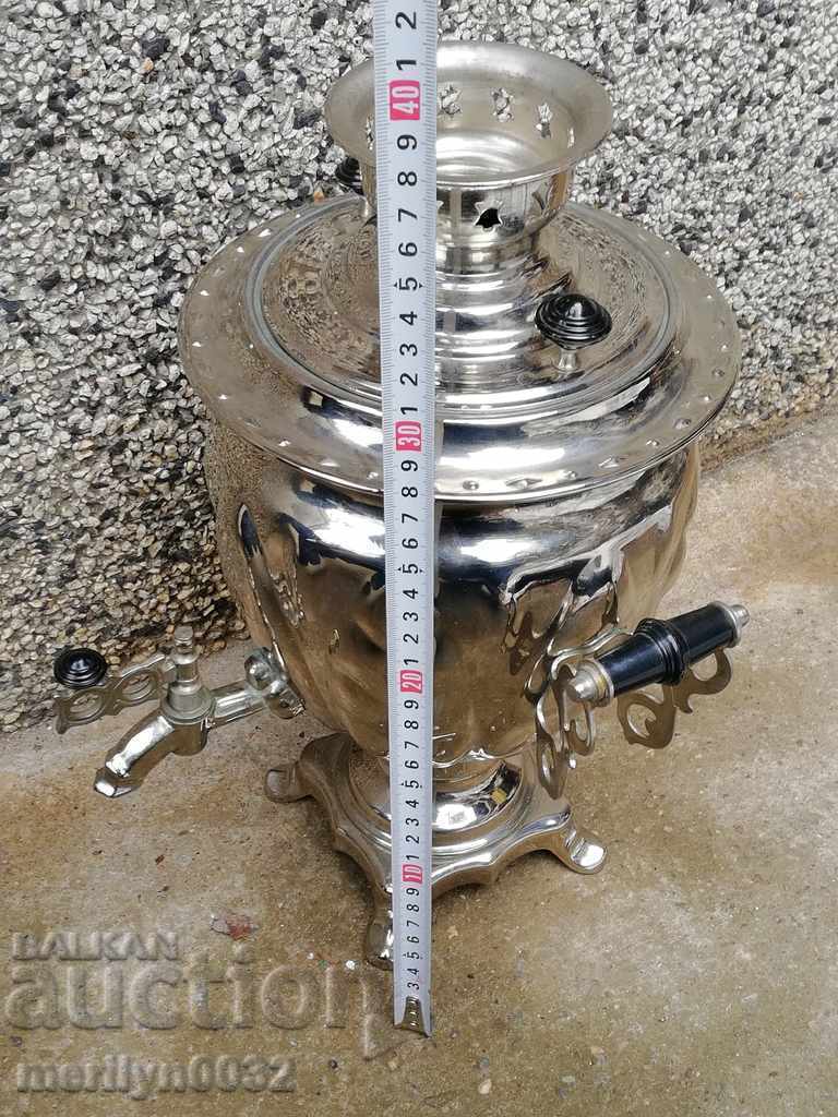 Samovar from the 80s of the 20th century USSR, teapot, service with price 79.00 BGN | € 40.39 Samovar from the 80s of the 20th century USSR, teapot, service with price 79.00 BGN | € 40.39