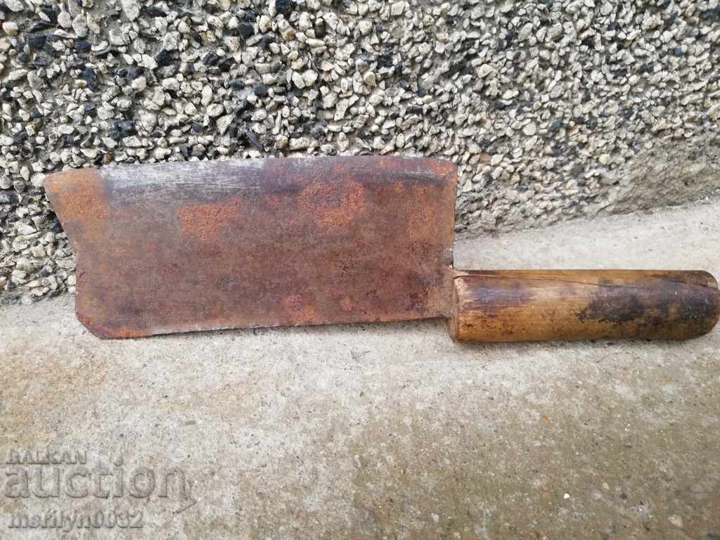 Auction Hand forged saber, blade, knife, top Auction Hand forged saber, blade, knife, top