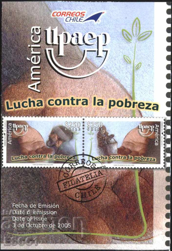 Брошура (листовка) Марки Америка UPAEP 2005 от Чили