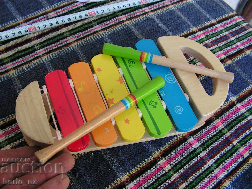 9461. OLD CHILD WOOD PIANO XYLOPHONE SWITZERLAND - 5 9461. OLD CHILD WOOD PIANO XYLOPHONE SWITZERLAND - 5