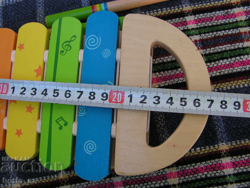 9461. OLD CHILD WOOD PIANO XYLOPHONE SWITZERLAND - 6 9461. OLD CHILD WOOD PIANO XYLOPHONE SWITZERLAND - 6