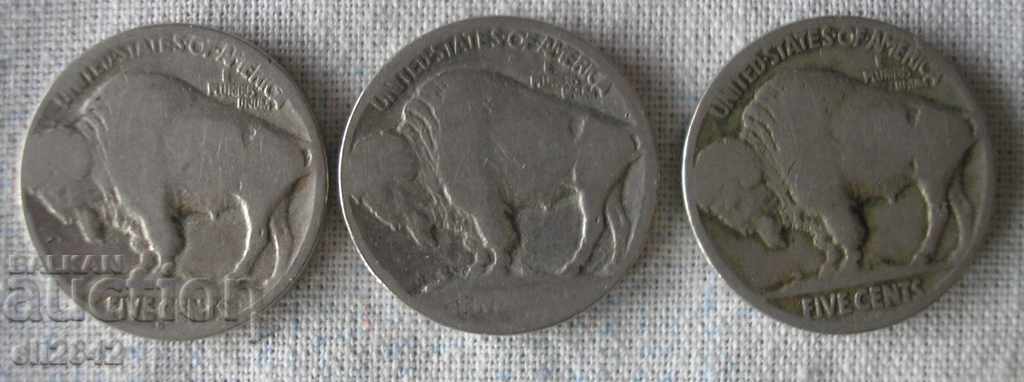 5 cents USA / USA 5 cents buffalo nickel