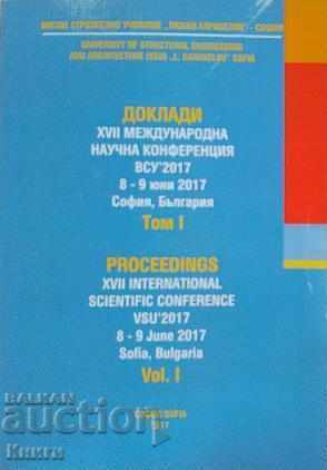 Reports. XVII International Scientific Conference, VU 2017