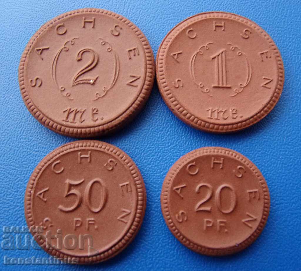 Germania Porțelan Monede complete 1921 Rare UNC cu preț € 33.23 | 64.99 BGN