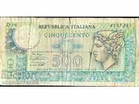 ITALY ITALY 500 Lire issue - issue 1974 - 1979 - 1