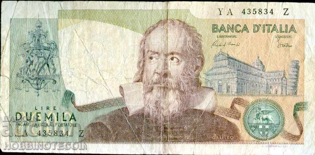 ITALY 2000 Lire issue - 1973 ITALY 2000 Lire issue - 1973