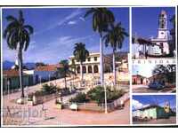 Пощенска картичка Изгледи от град Тринидад   от Куба