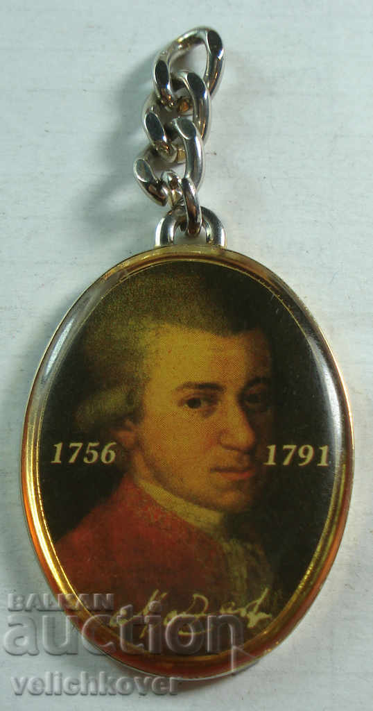 22634 Austria Medallion Wolfgang Amadeus Mozart