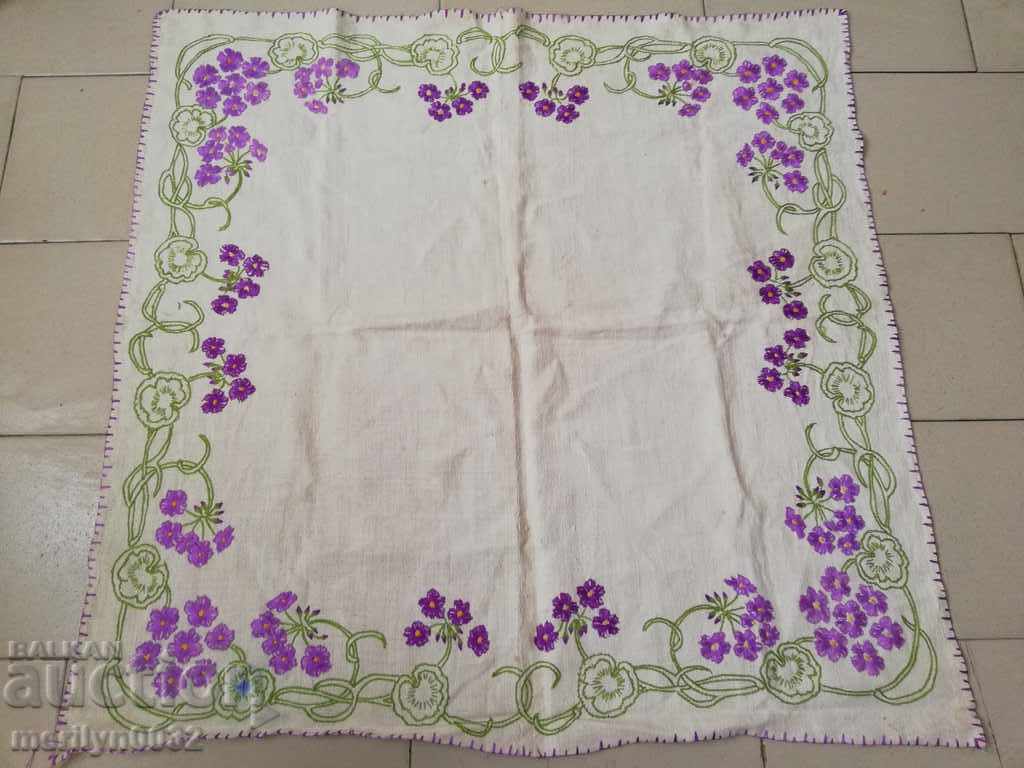 Auction  Old embroidery embroidery linen embroidery