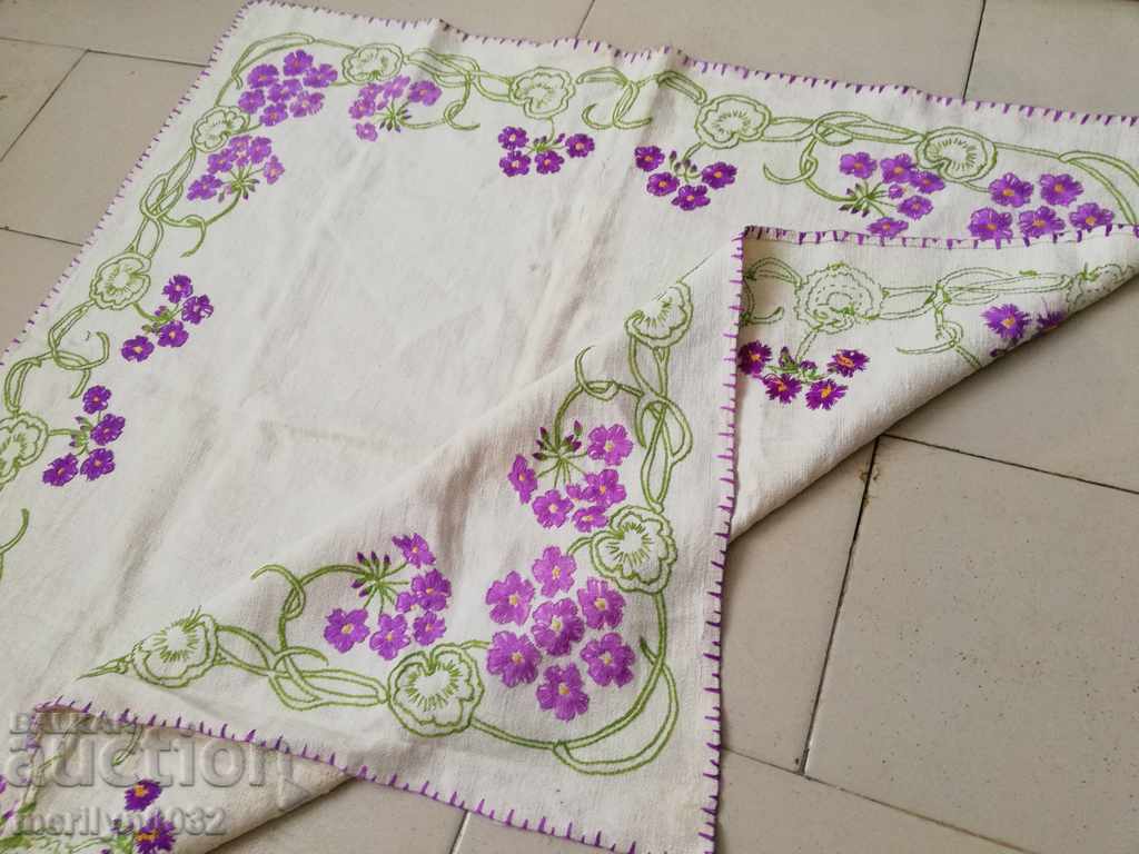 Delivery of Old embroidery embroidery linen embroidery