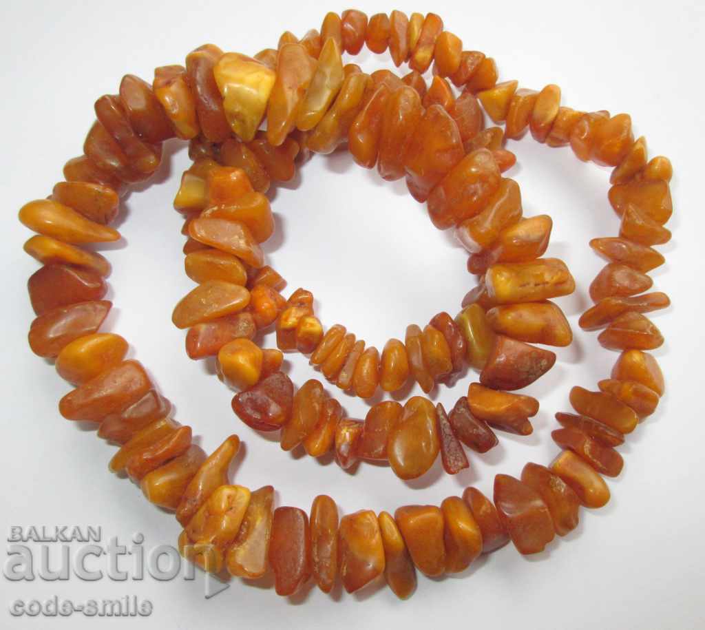 Necklace necklace made of natural unprocessed amber with price 60.00 BGN | € 30.68 Necklace necklace made of natural unprocessed amber with price 60.00 BGN | € 30.68