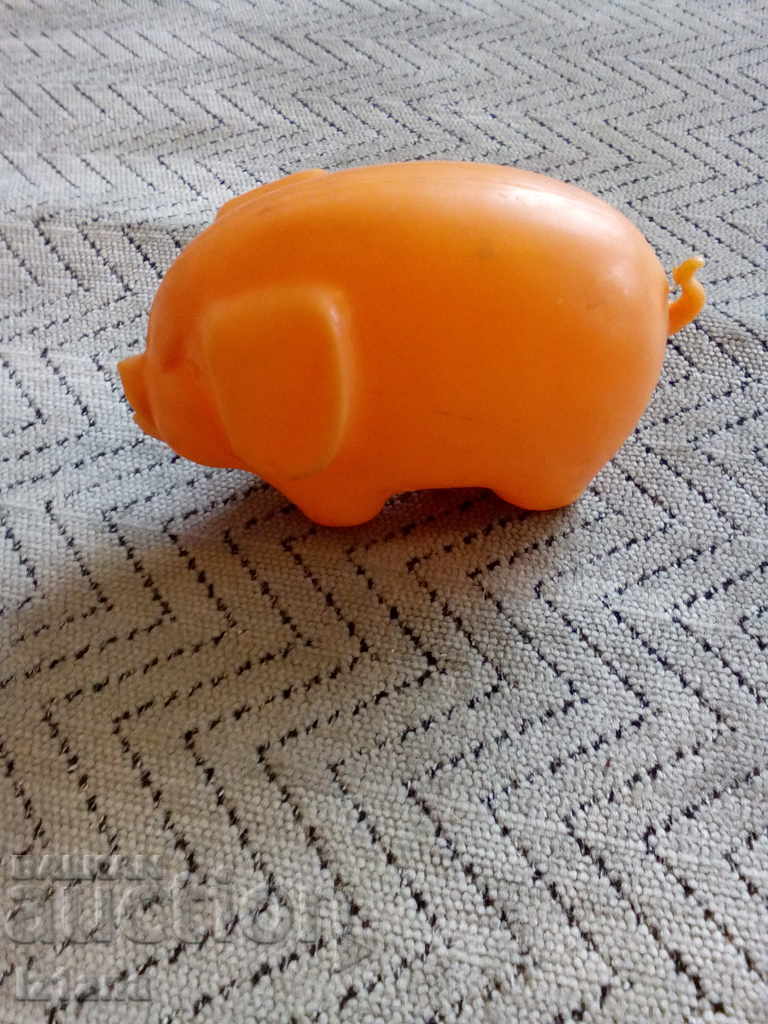 Old toy pig