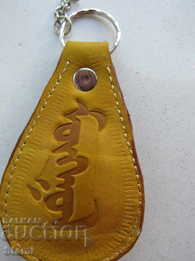Παράδοση Γνήσια δερμάτινη μπρελόκ από τη σειρά Μογγολίας-19 Παράδοση Γνήσια δερμάτινη μπρελόκ από τη σειρά Μογγολίας-19