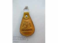 Genuine leather key chain from Mongolia-19 series