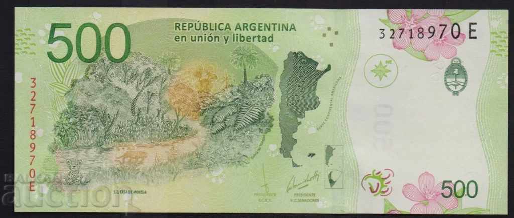 500 pesos Argentina 2016 P-365 UNC with price 64.00 BGN | € 32.72 500 pesos Argentina 2016 P-365 UNC with price 64.00 BGN | € 32.72