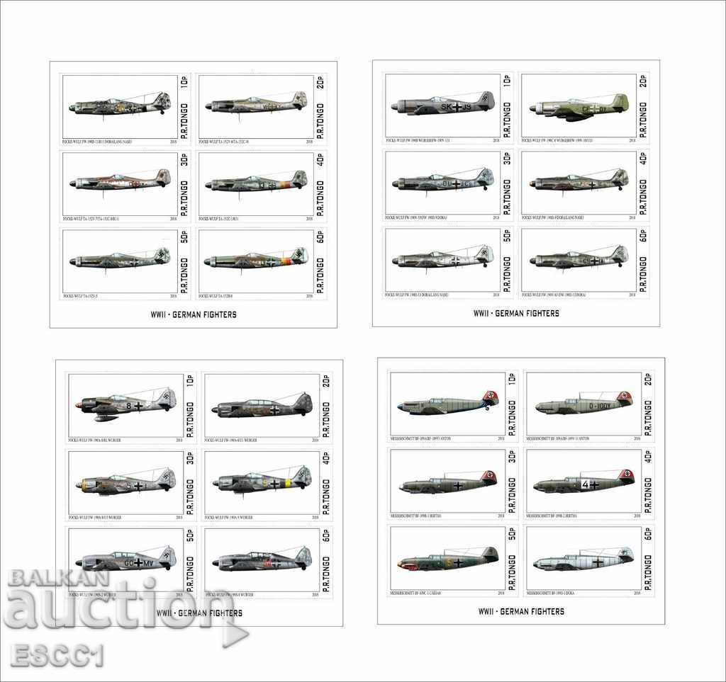 Auction Clean blocks Airplanes from the Second World War 2018 Tongo Auction Clean blocks Airplanes from the Second World War 2018 Tongo