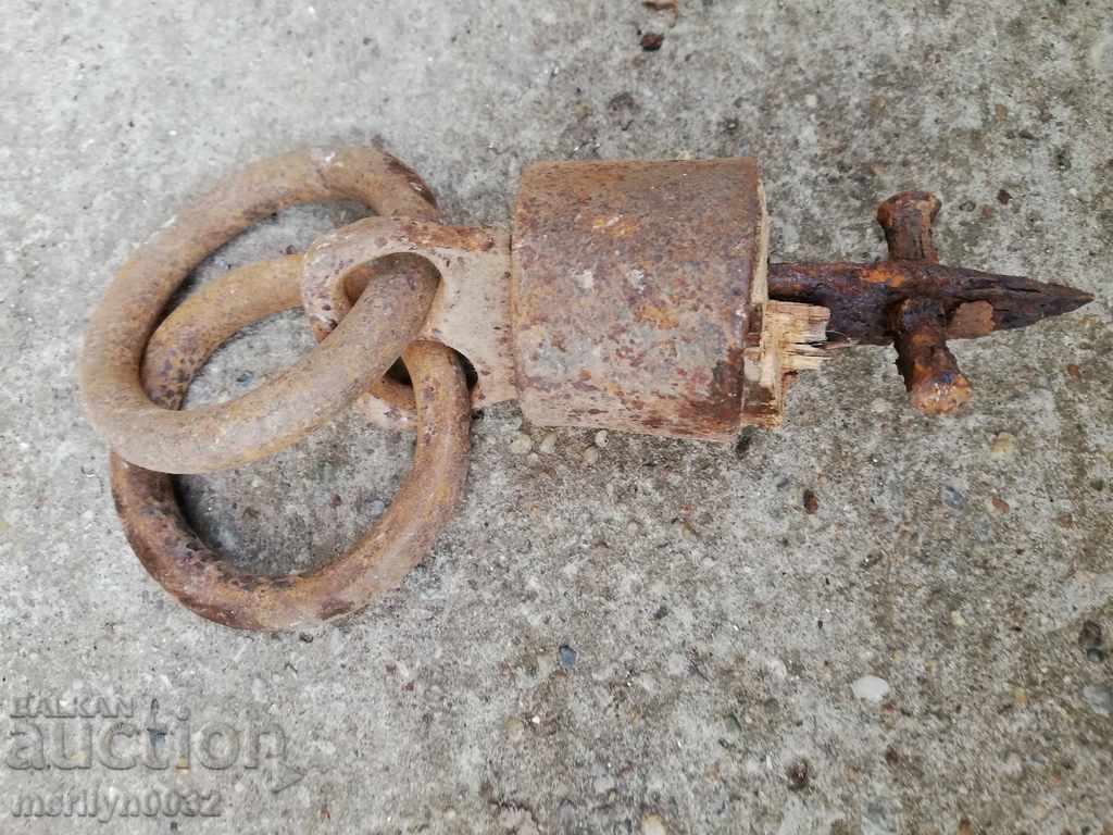 Metal rings, wrought iron ok for cart - 6 Metal rings, wrought iron ok for cart - 6