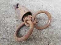 Метални халки, ковано желязо ок за каруца