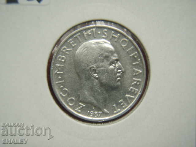 1 Frang Ar 1937 Albania - AU - 6 1 Frang Ar 1937 Albania - AU - 6