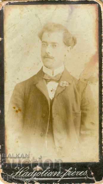 OLD PHOTOGRAPHY - CARDBOARD - PHOTO NO. HAJOLIAN - MINI - 009