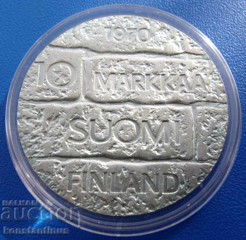 Lot Finlanda 2 x 10 Markkas 1970/75 UNC PROOF cu preț € 28.12 | 55.00 BGN