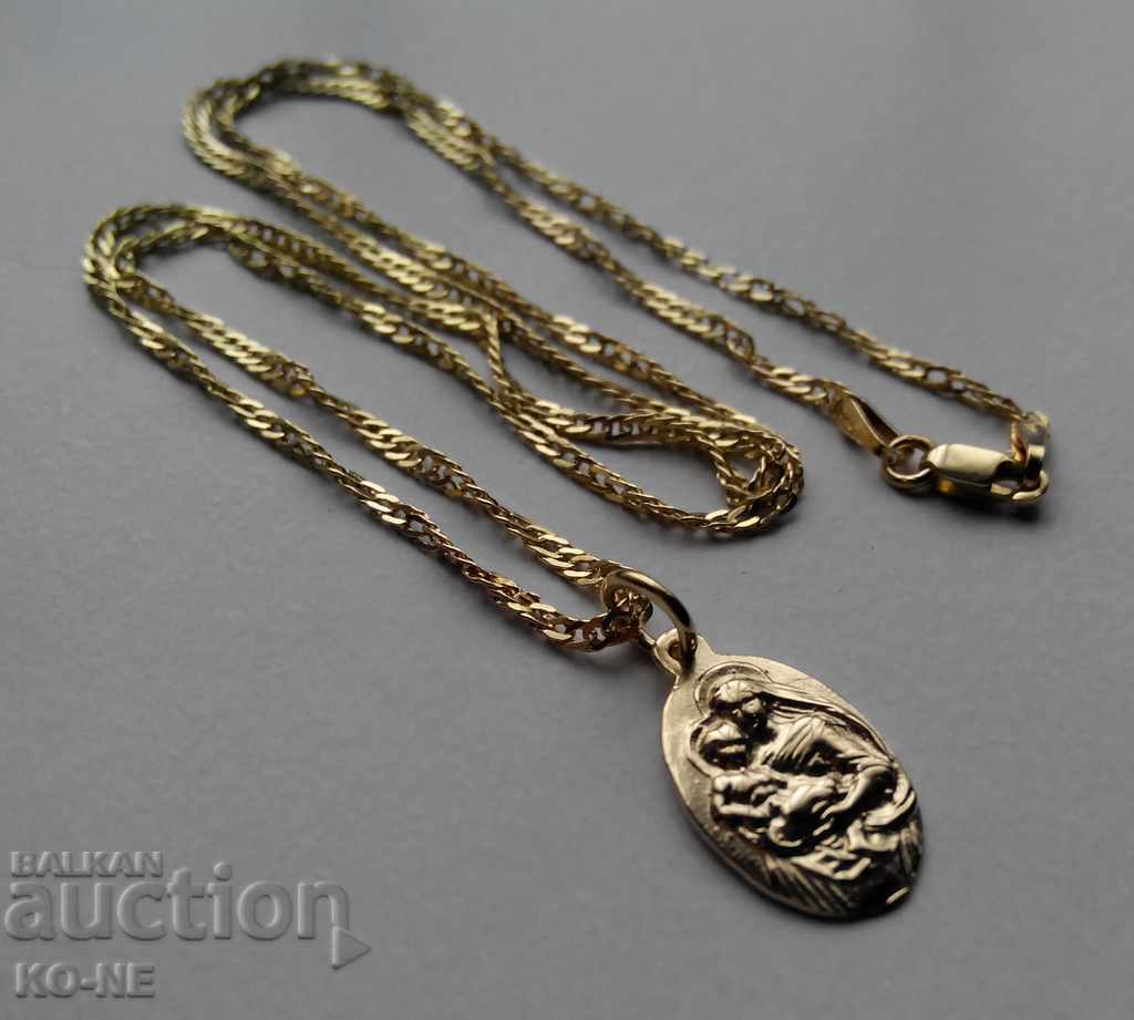 Women's chain with pendant with price 999.00 BGN | € 510.78