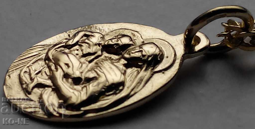 Women's chain with pendant - 5