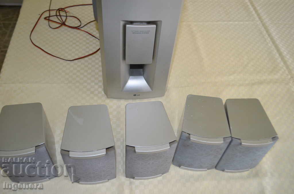SPEAKER SET 5+1 with price 64.00 BGN | € 32.72