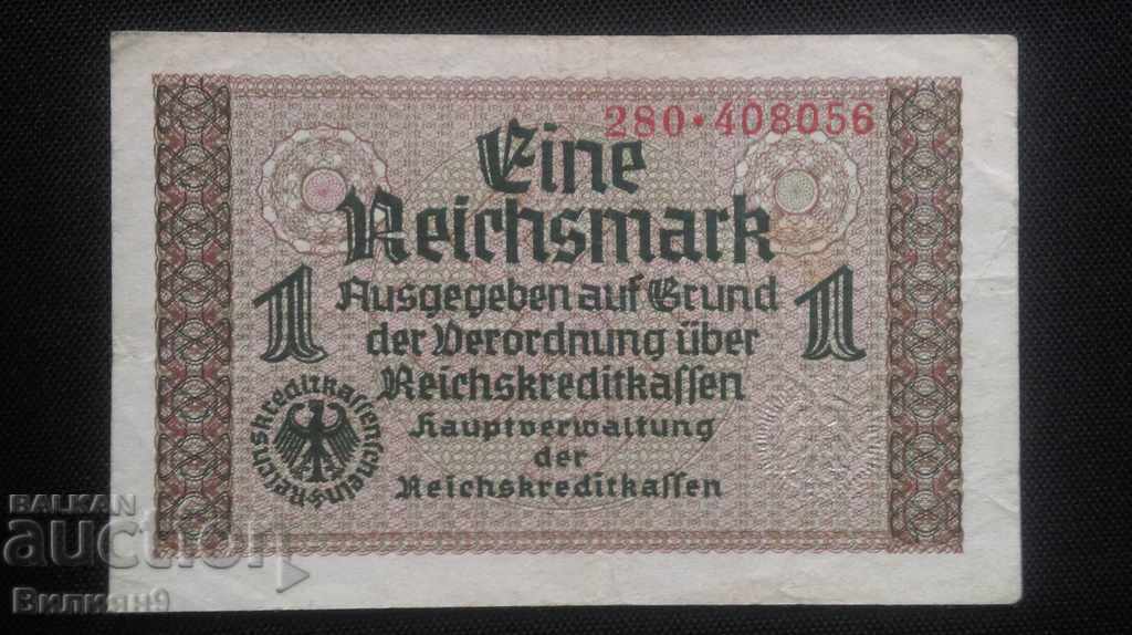 Германия (Трети Райх) 1 райхсмаркa 1940 Свастика
