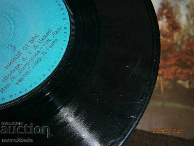 M. DIMITROVA / GRETA GANCHEVA - small plate - VTK 2796 - 5 M. DIMITROVA / GRETA GANCHEVA - small plate - VTK 2796 - 5