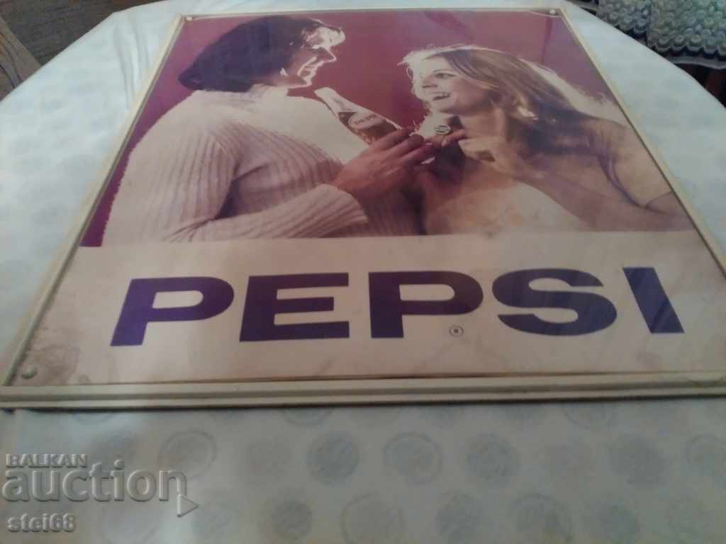 OLD PEPSI ADVERTISEMENT with price € 25.56 | 49.99 BGN