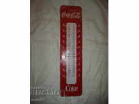 COCA COLA - ALUMINUM TABLES - THERMOMETER - LIPSYS