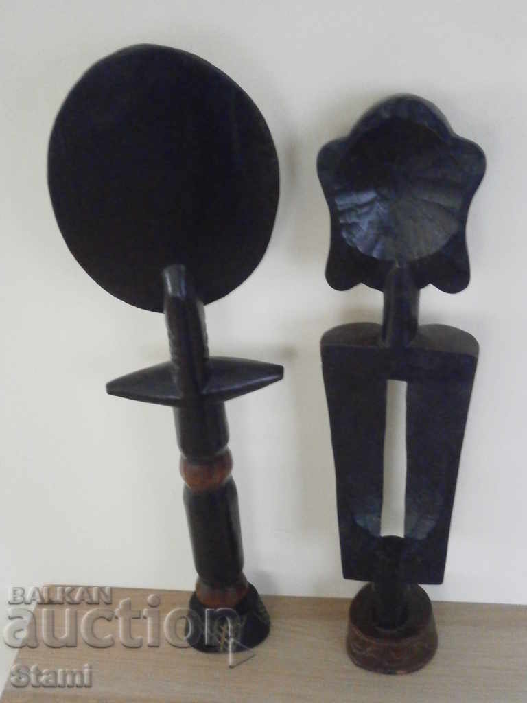 Auction  Male and female figure Ashanti, Ghana