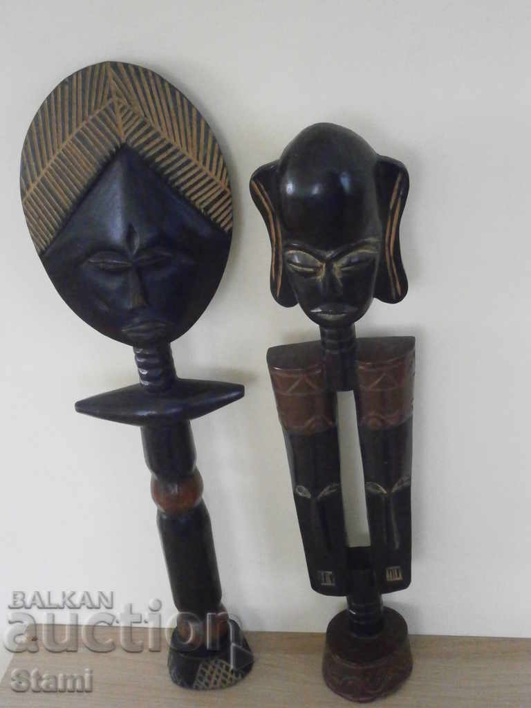 Male and female figure Ashanti, Ghana