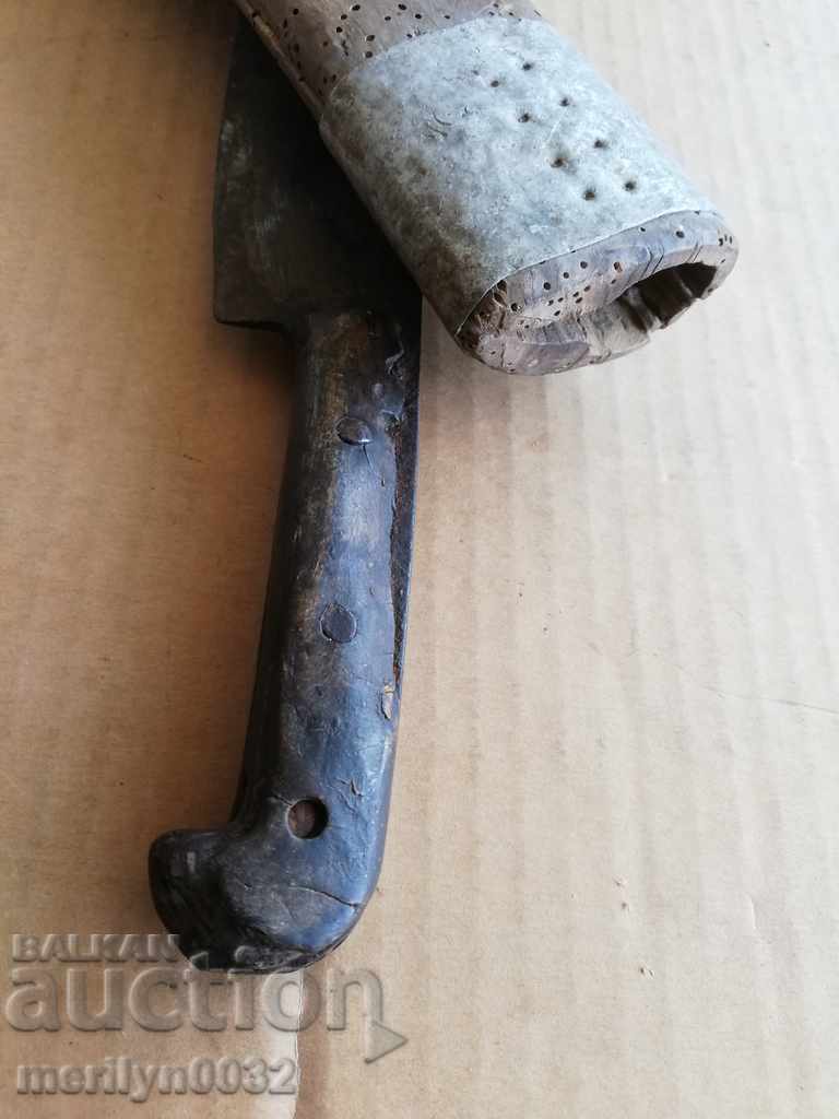 Auction Haydushki knife with kaniya karakulak dagger shepherd's blade 19th century Auction Haydushki knife with kaniya karakulak dagger shepherd's blade 19th century