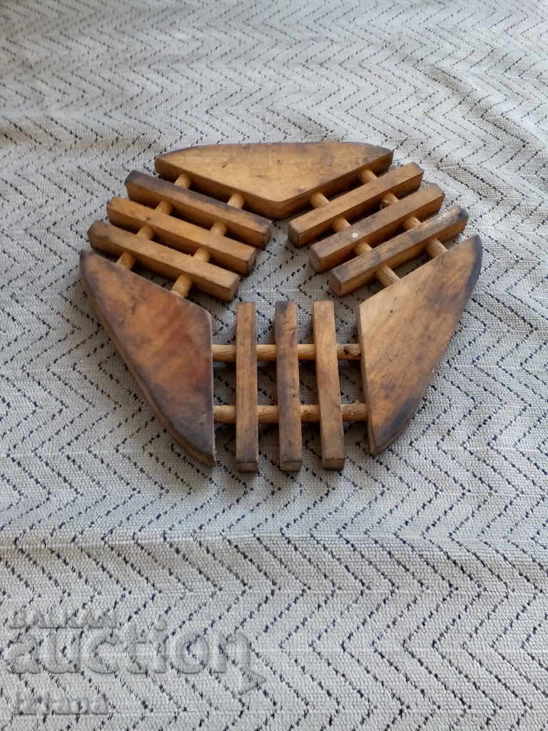 Old wooden pad with price 6.00 BGN | € 3.07 Old wooden pad with price 6.00 BGN | € 3.07