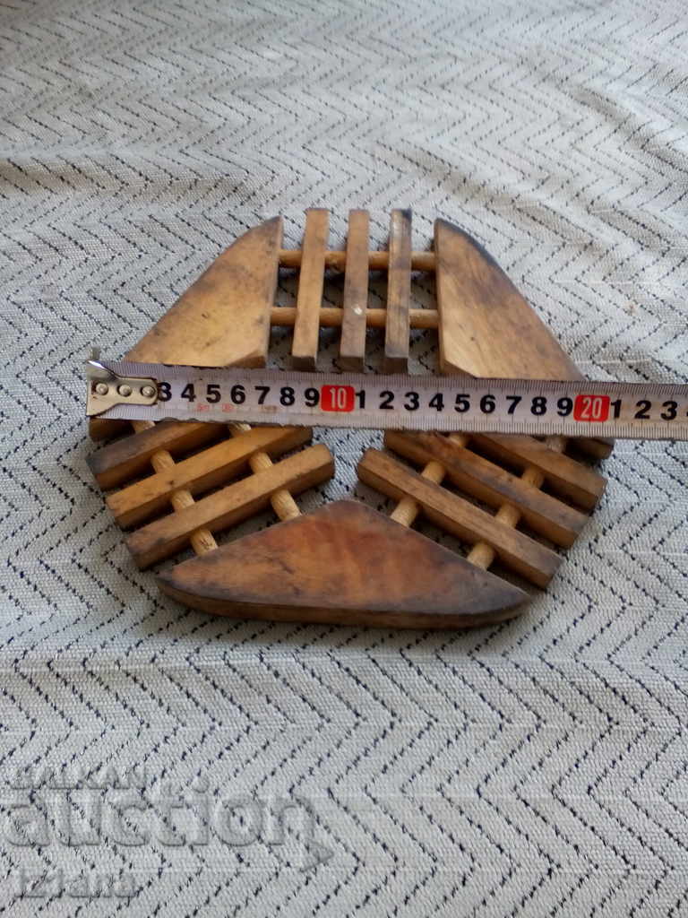 Auction Old wooden pad Auction Old wooden pad
