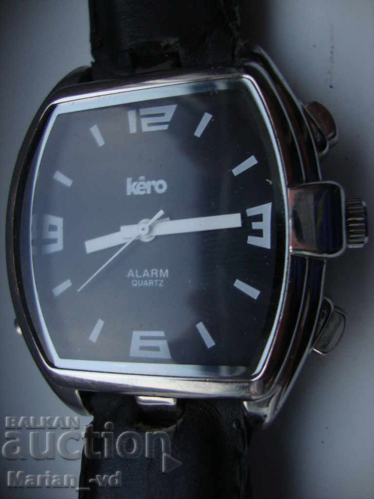 Men's watch Kero alarm quartz with price 55.00 BGN | € 28.12 Men's watch Kero alarm quartz with price 55.00 BGN | € 28.12